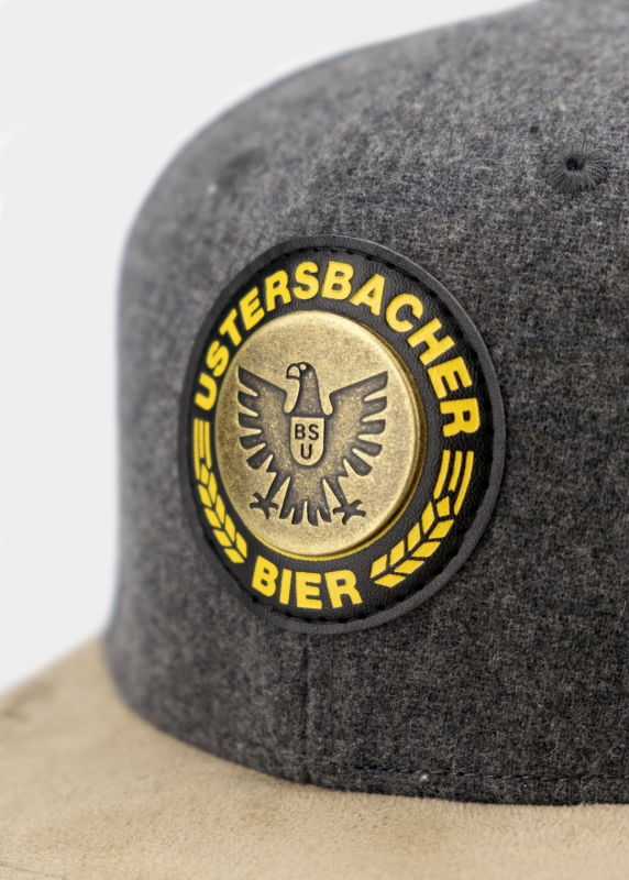 "Ustersbach" - grau (Snapback)